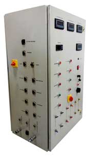 acetylene control panel Side View