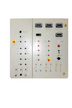 acetylene control panel Fron View